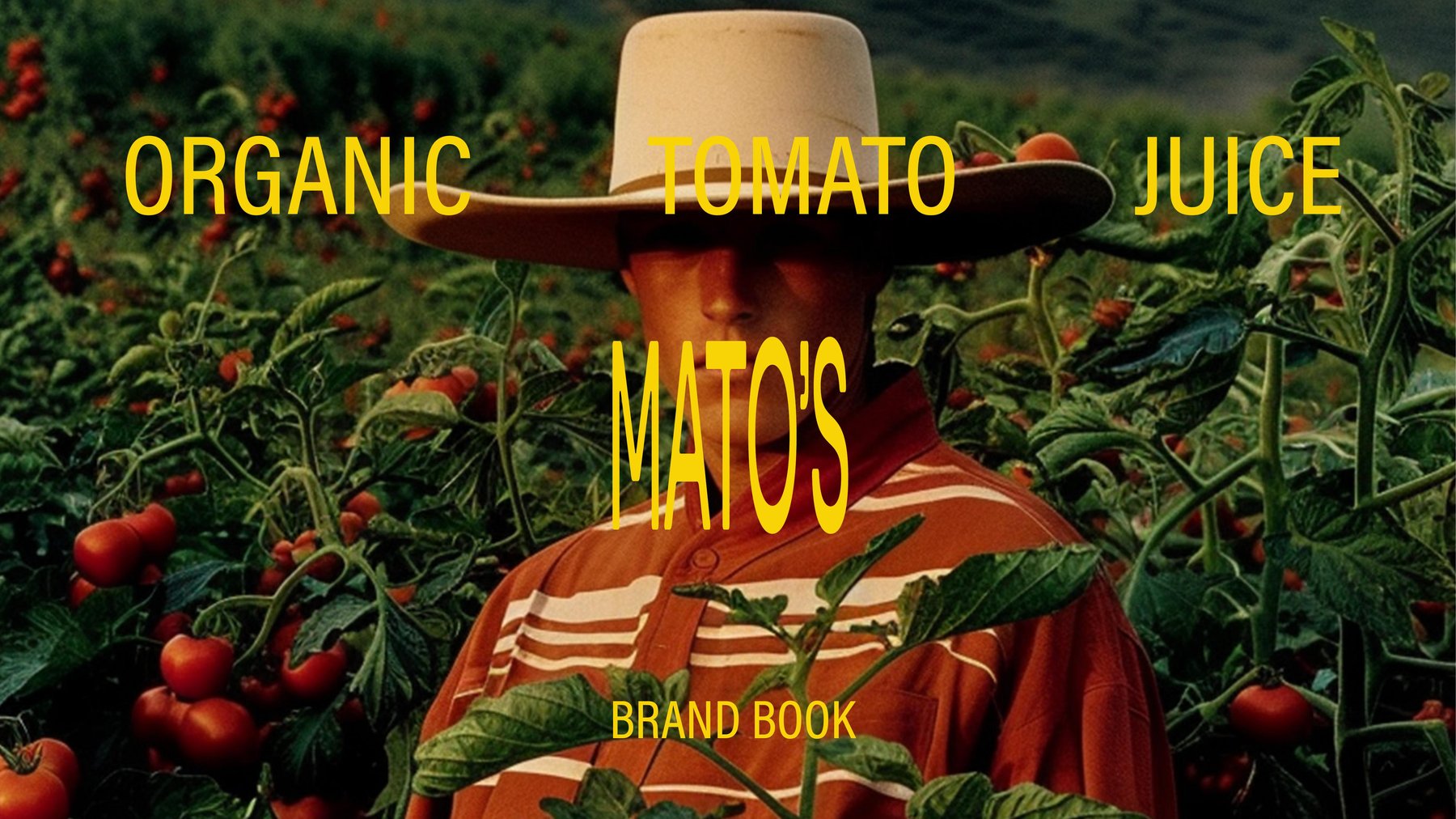 Mato's Organic Tomato Juice — Brand Book Cover